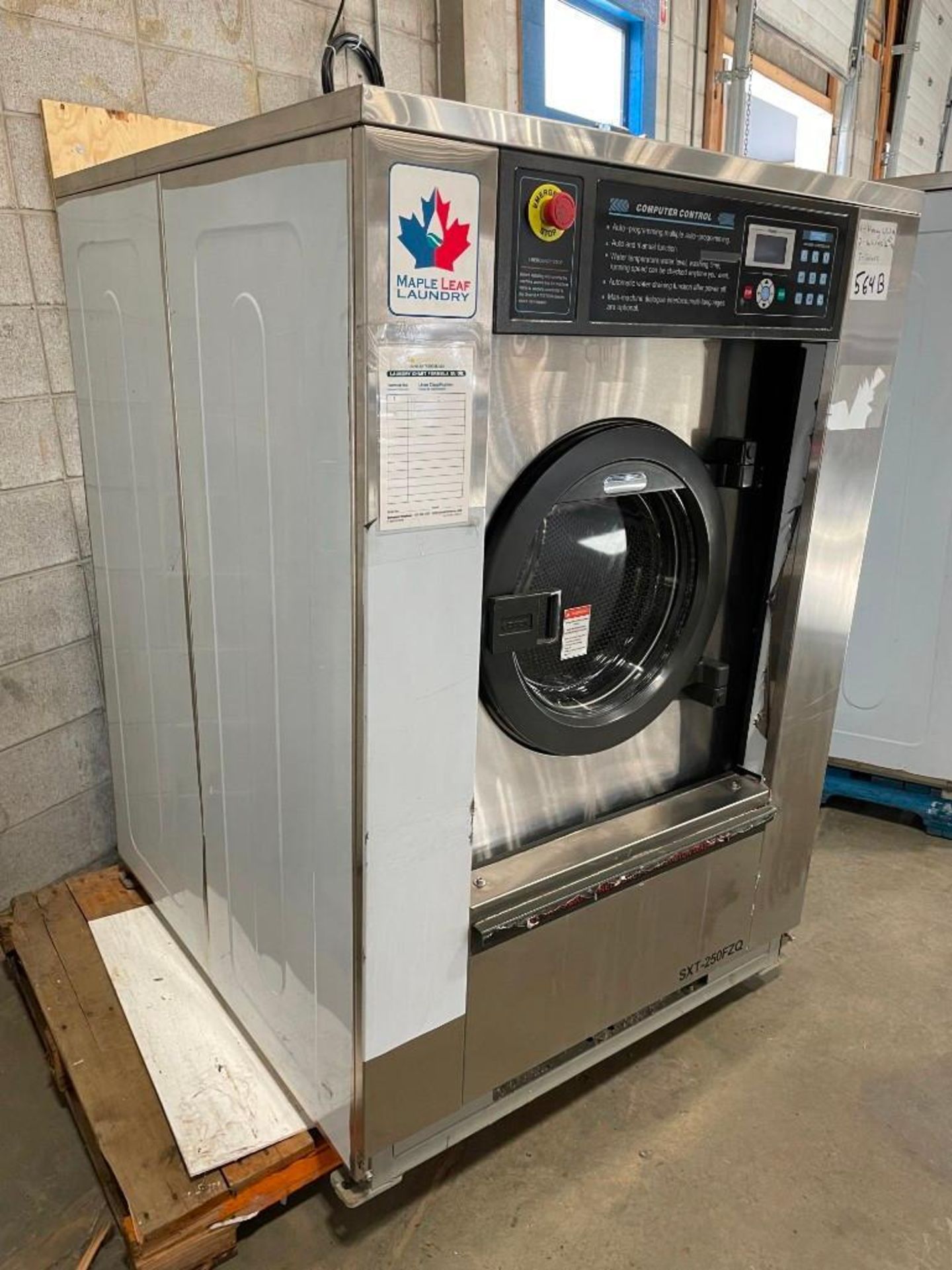 MAPLE LEAF SXT-250FZQ INDUSTRIAL WASHING MACHINE - 25KG LOAD CAPACITY - Image 3 of 9