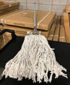 60" METAL HANDLE MOP WITH QUICK RELEASE HEAD