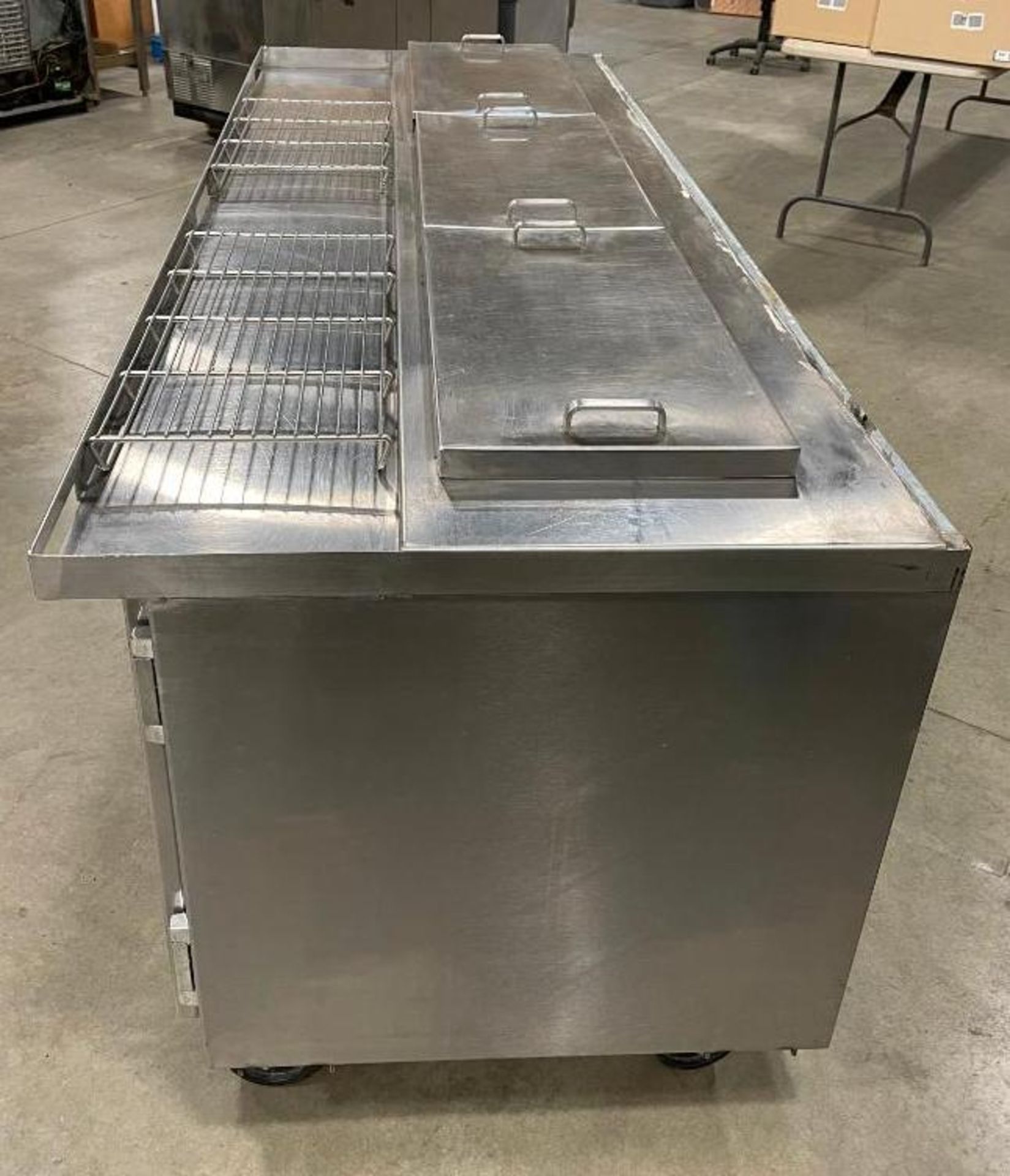 WASSERSTROM D562-01-18D 95" PIZZA PREP TABLE - Image 5 of 14