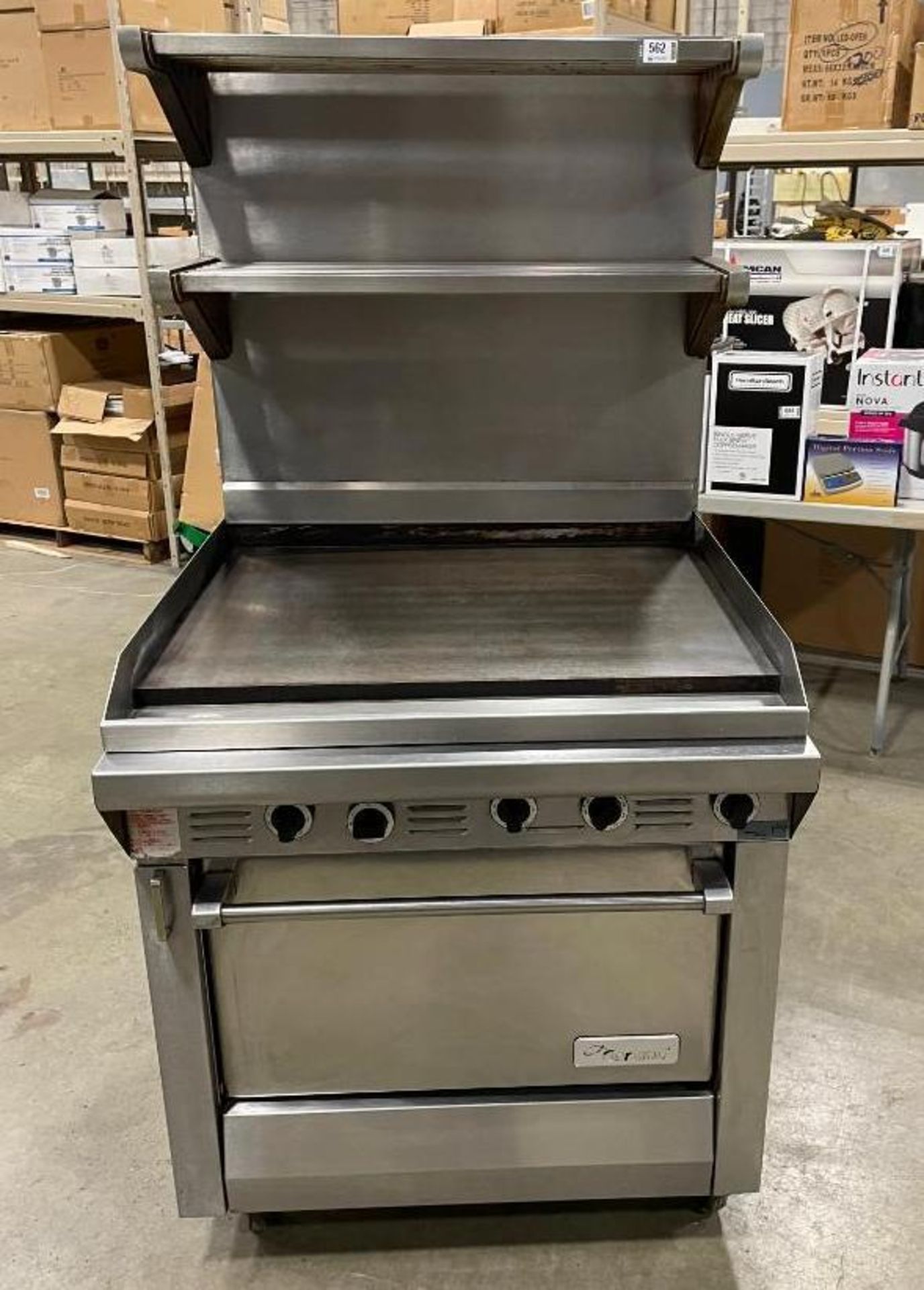 GARLAND M48R MASTER SERIES NATURAL GAS 34" GRIDDLE WITH STANDARD OVEN - Image 10 of 10