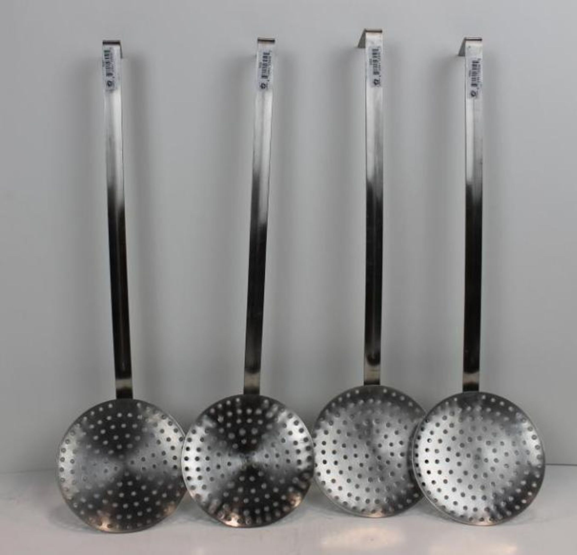 18" STAINLESS STEEL SKIMMERS (5" ROUND SKIMMER HEAD) #3050 - LOT OF 4 - NEW - Image 3 of 3