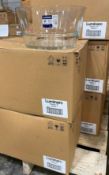 5 CASES OF ARCOROC L7829 UNISSON 140 OZ. STACKABLE GLASS BOWL - 6/CASE - NEW