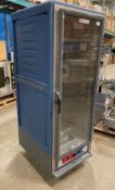 METRO C539-CFC-U-BU C5 3 SERIES HEATED HOLDING AND PROOFING CABINET WITH CLEAR DOOR