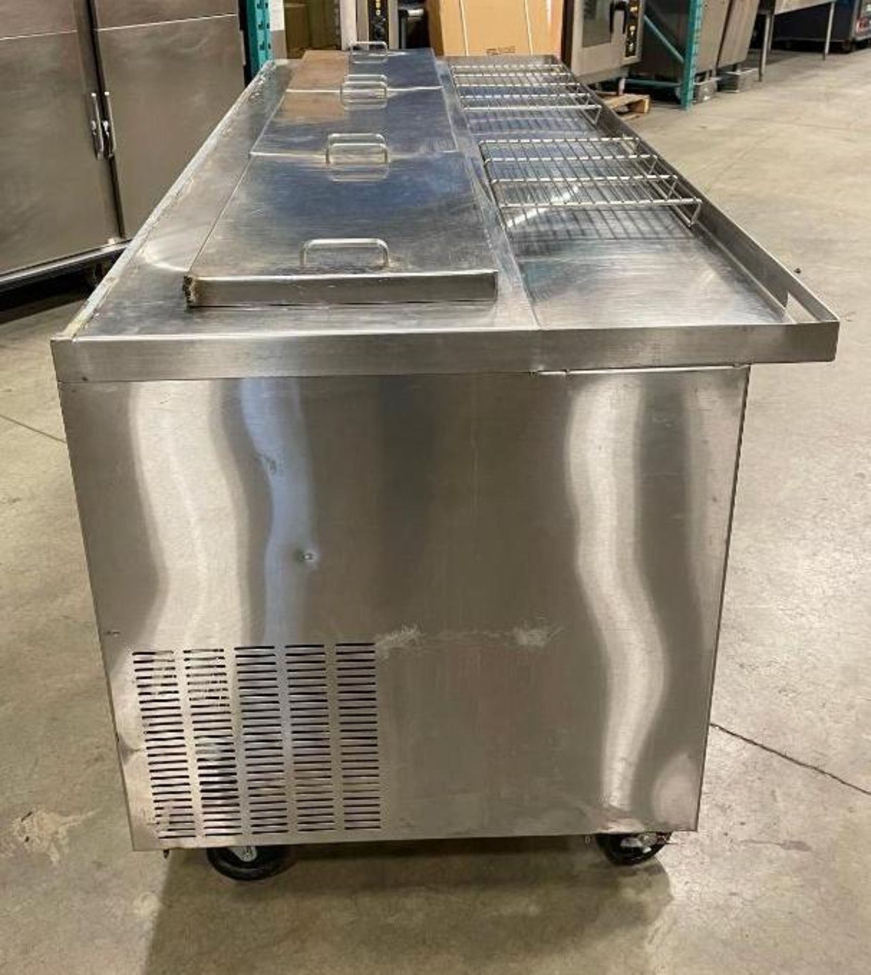 WASSERSTROM D562-01-18D 95" PIZZA PREP TABLE - Image 4 of 14