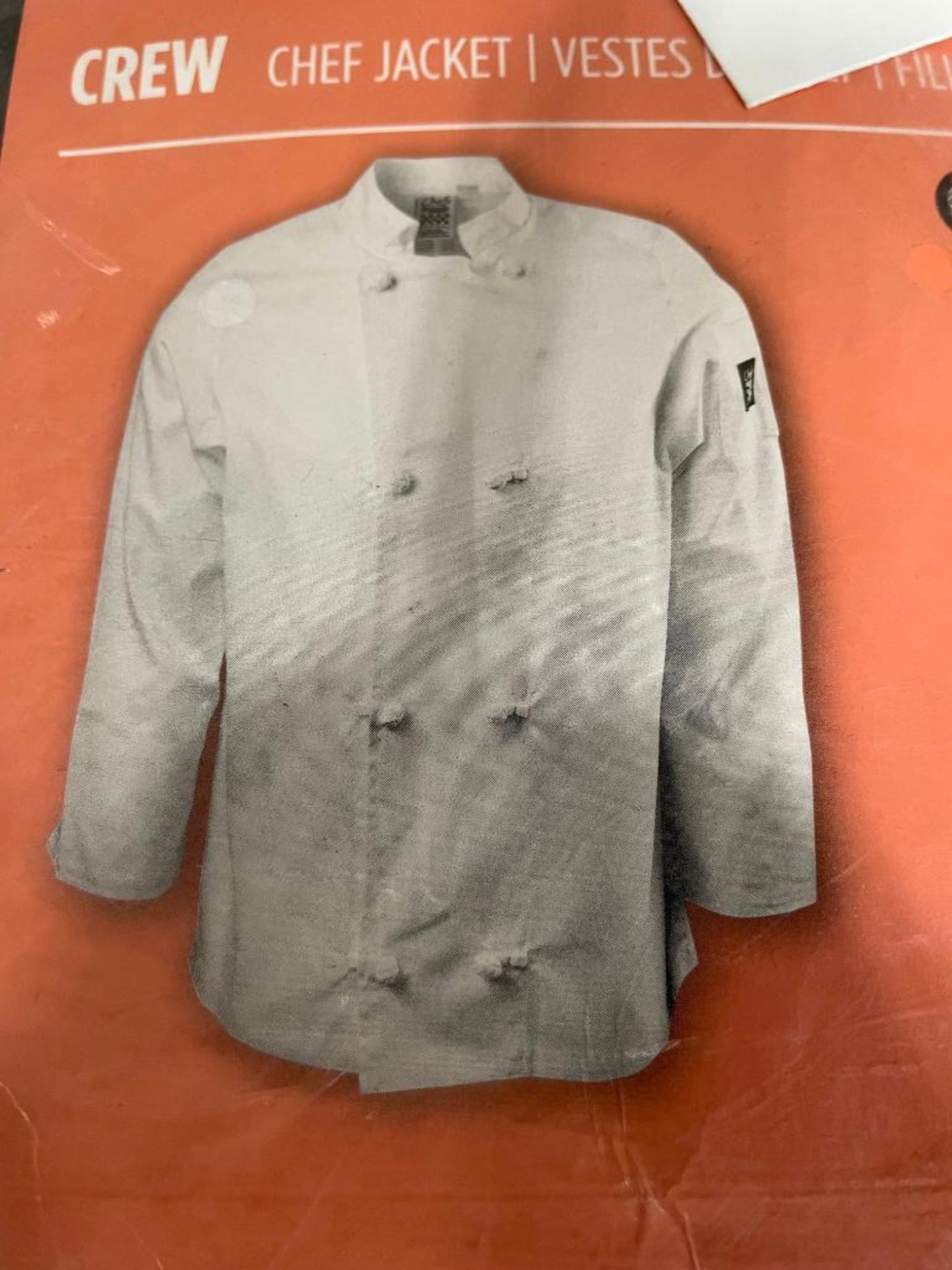 CHEF REVIVAL XL POLY COTTON CHEF JACKET & BLACKWOOD CHEFWEAR NOT SO TRADITIONAL - RUGBY PANTS SIZE X - Image 4 of 4