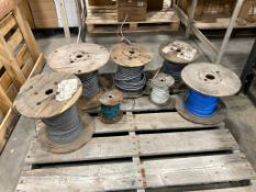 Lot of (7) Asst. Spools of Wire