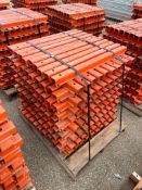 Pallet of Approx. (160) Pallet Racking Safety Bars