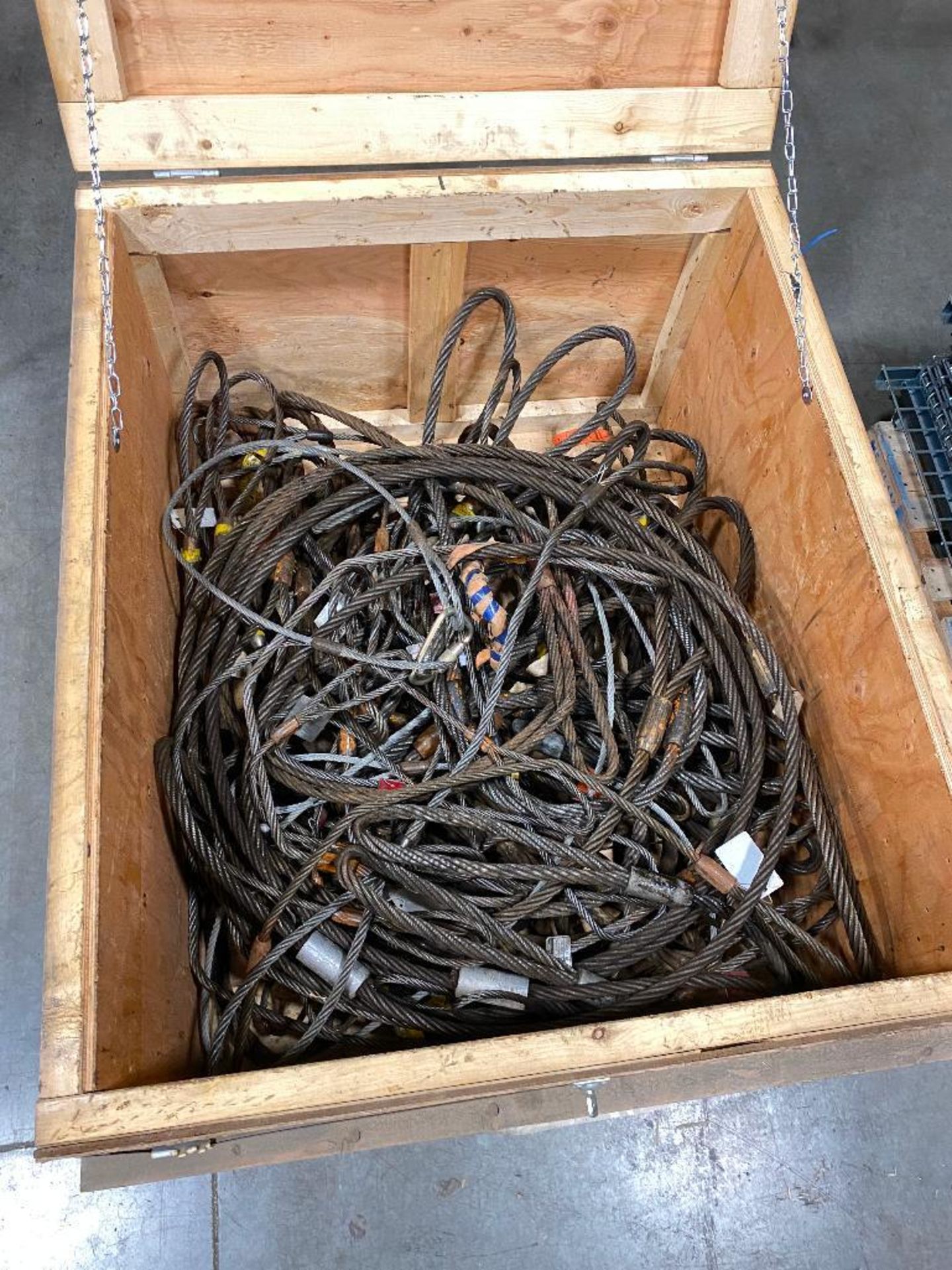 Crate of Asst. Wire Rope Slings - Image 2 of 4