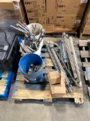 Pallet of Asst. Threaded Rod