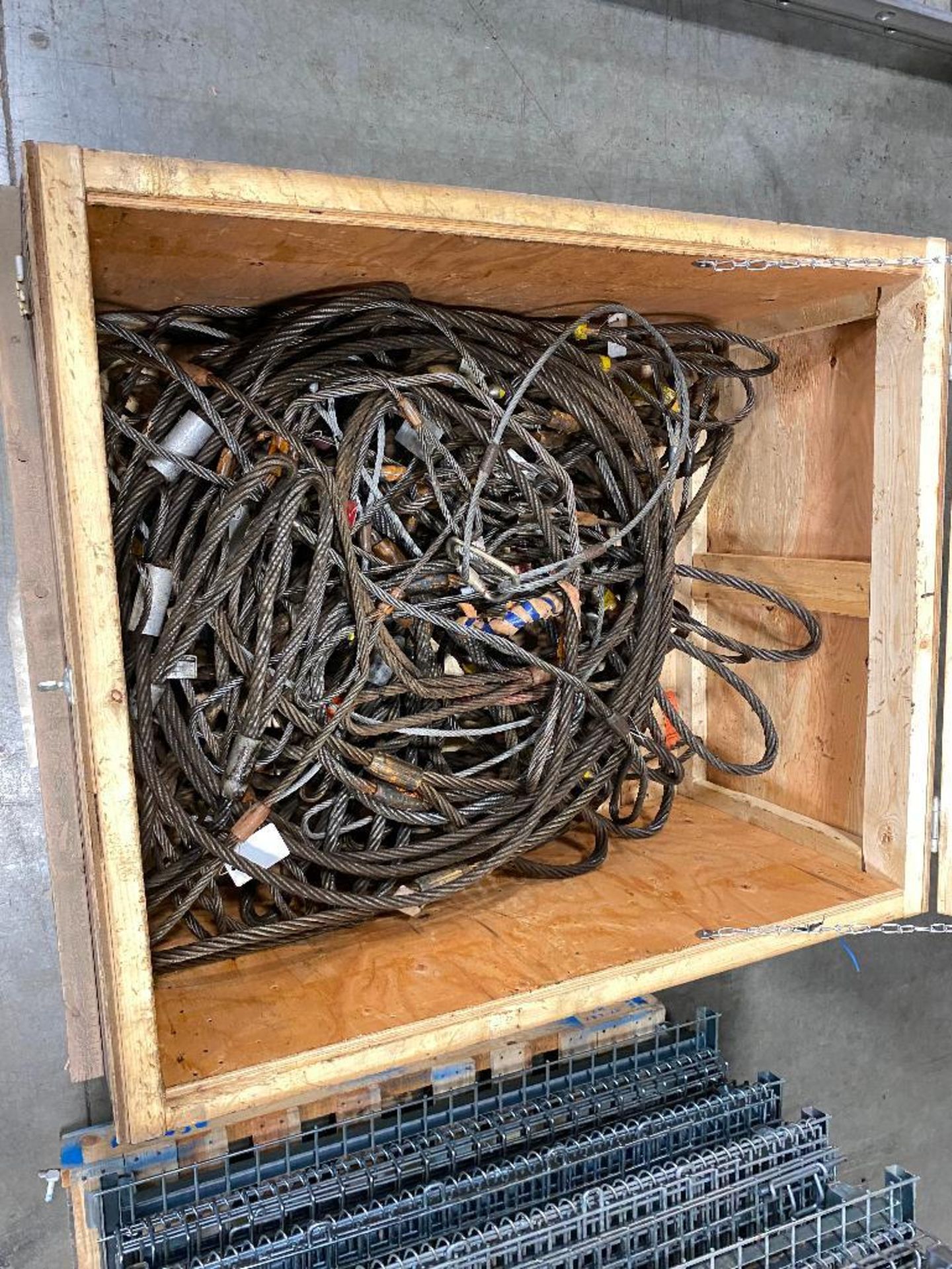 Crate of Asst. Wire Rope Slings - Image 3 of 4