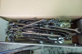 Lot of Mastercraft Combination Wrench Set.