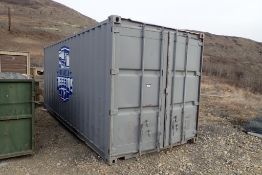 20' Sea Container/Job Shack w/ Contents.