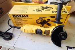 DeWalt D28114N Heavy Duty 4 1/2" Electric Small Angle Grinder- NEW, UNUSED.