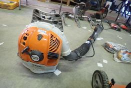 Stihl BR600 Gas Powered Backpack Blower.