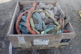 Lot of Asst. Continuous Nylon Slings.