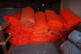 Lot of Approx. 20 Insulated Tarps.