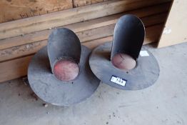 Lot of 2 Railroad Crossing Lights.