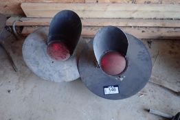 Lot of 2 Railroad Crossing Lights.