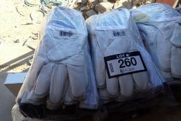 Lot of 12 Pairs Watson Shocker Series Size LG Thinsulate Lined Welding Gloves.