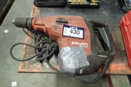 Hilti TE70 Electric Hammer Drill- IN WORKING CONDITION.