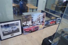 Lot of 4 Mustang Photos and Print.
