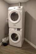 Samsung Electric Stacking Washer/Dryer.