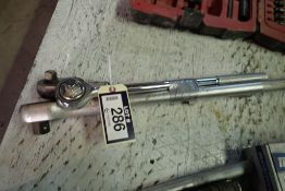 Lot of (2) 3/4" Socket Wrenches and (1) 1" Socket Wrench.