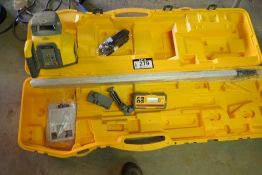 Spectra LL400HV Laser Level w/ Spectra HL760 Laserometer, Transit Stick and Case.