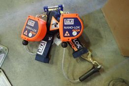 Lot of 3 Sala Nano-Lok Edge Self Retracting Lanyards- NEW, UNUSED.