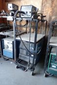 Miller CP302 CV-DC Welding Power Source w/ Miller 24A Wire Feeder and Cart.