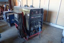 Lincoln Vantage 500 Diesel Welding Power Source w/ Cables, Showing 5,209hrs.