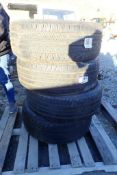Lot of 4 Hankook Dynapro HT 285/45R22 Tires.