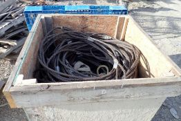 Lot of Braided Wire Slings, etc.