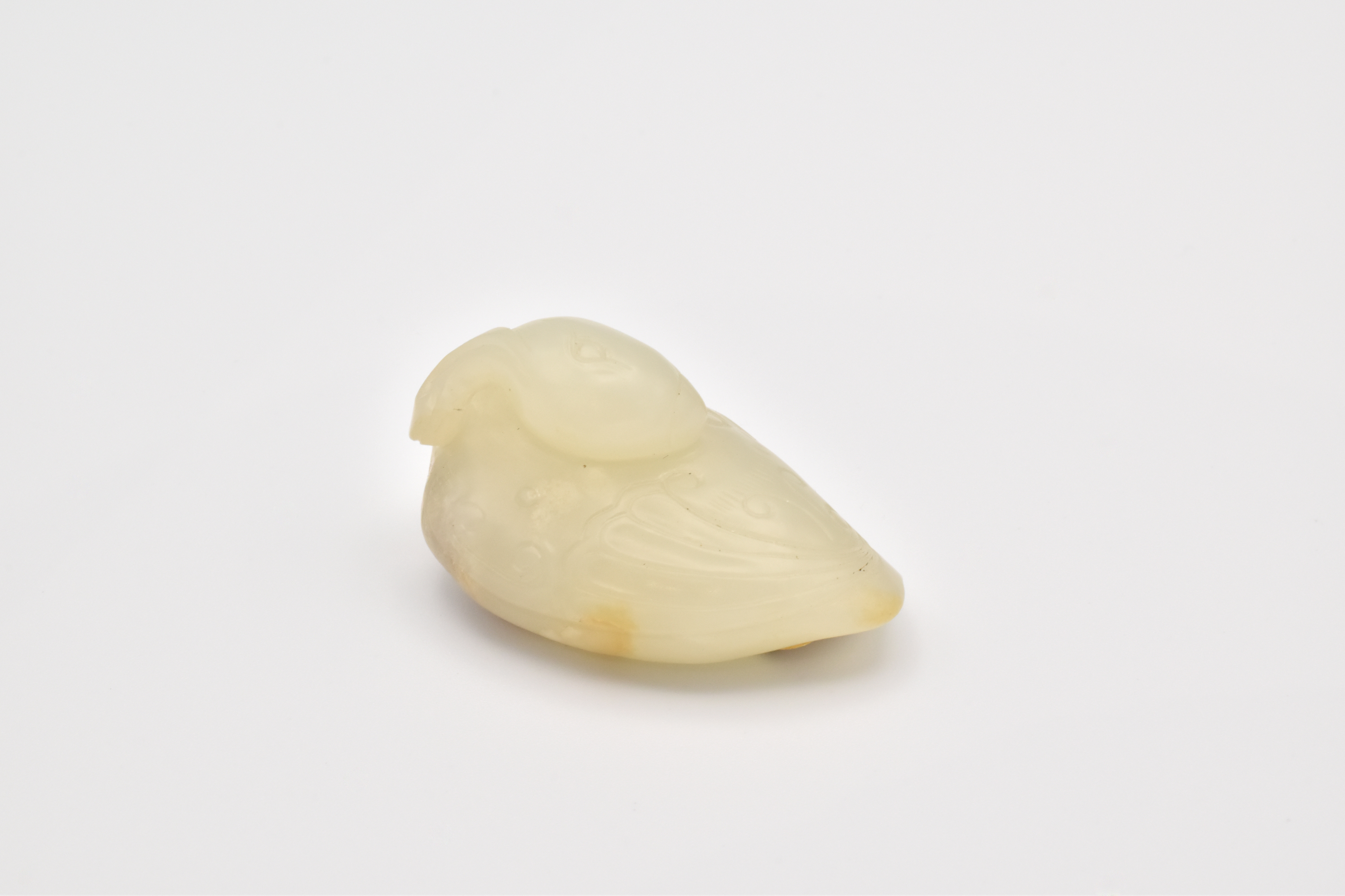 A GOOD CHINESE CELADON JADE CARVING OF A PHOENIX, QING DYNASTY, 18TH CENTURY - Image 3 of 11