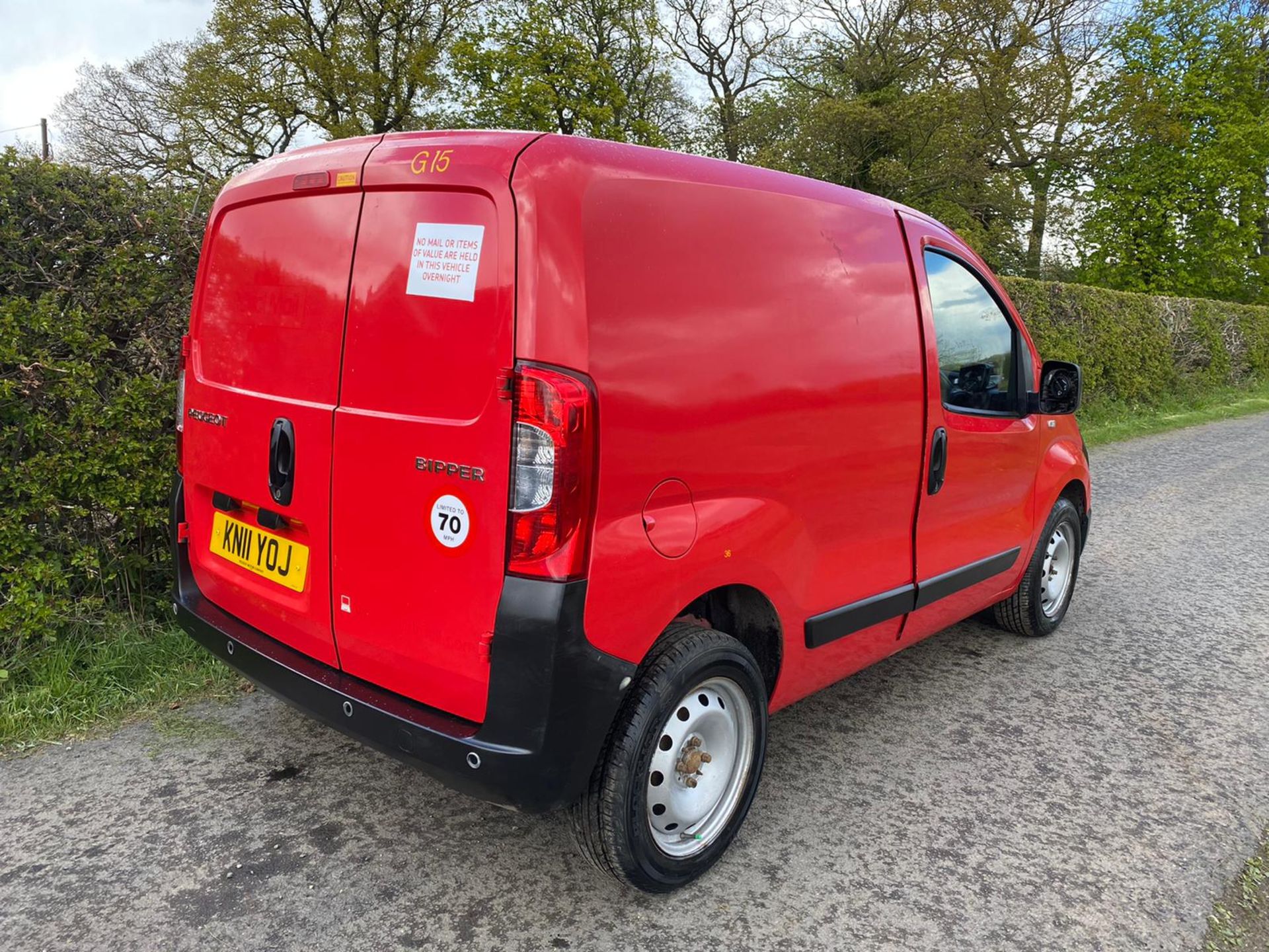 2011 PEUGEOT BIPPER VAN 1.4 DIESEL LOCATION NORTH YORKSHIRE - Image 8 of 9