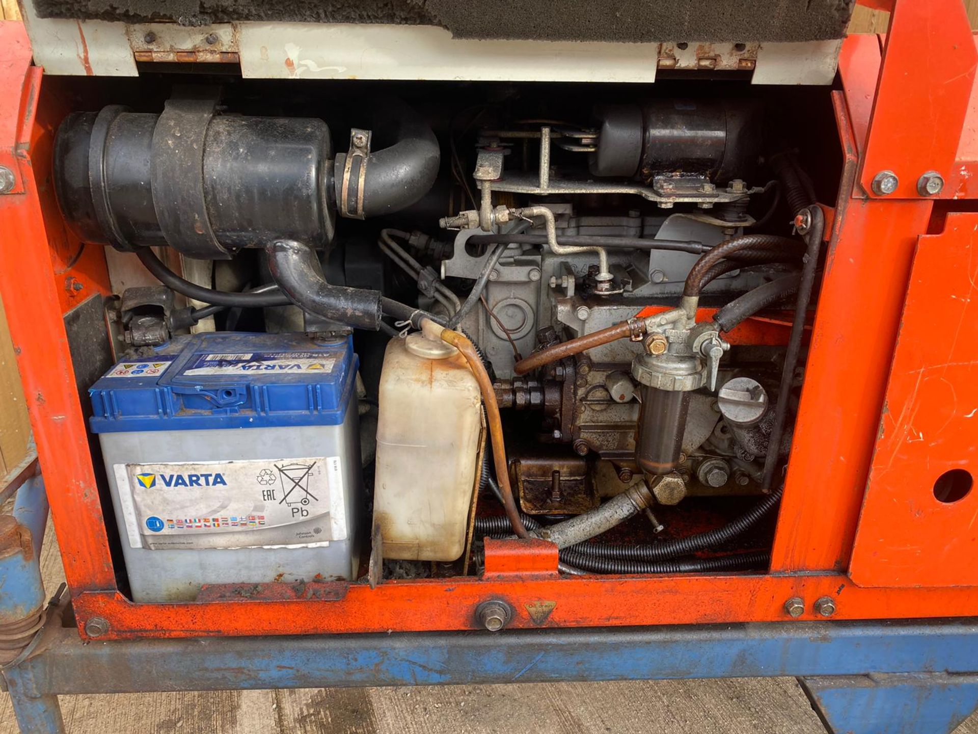 KUBOTA LOW BOY DIESEL GENERATOR LOCATION NORTH YORKSHIRE - Image 2 of 3