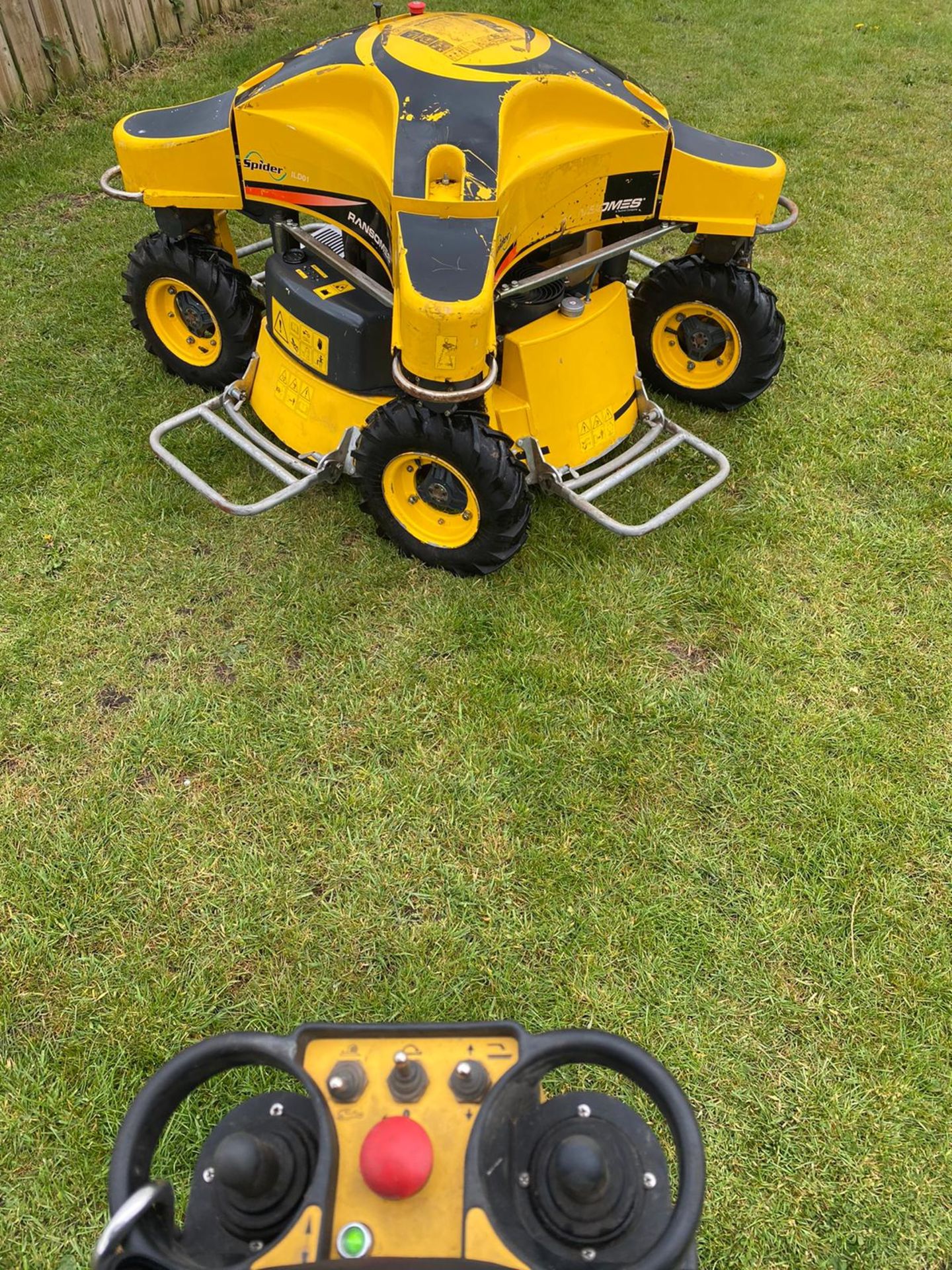 RANSOMES ILD01 SPIDER BANKING MOWER LOCATION NORTH YORKSHIRE - Image 4 of 5