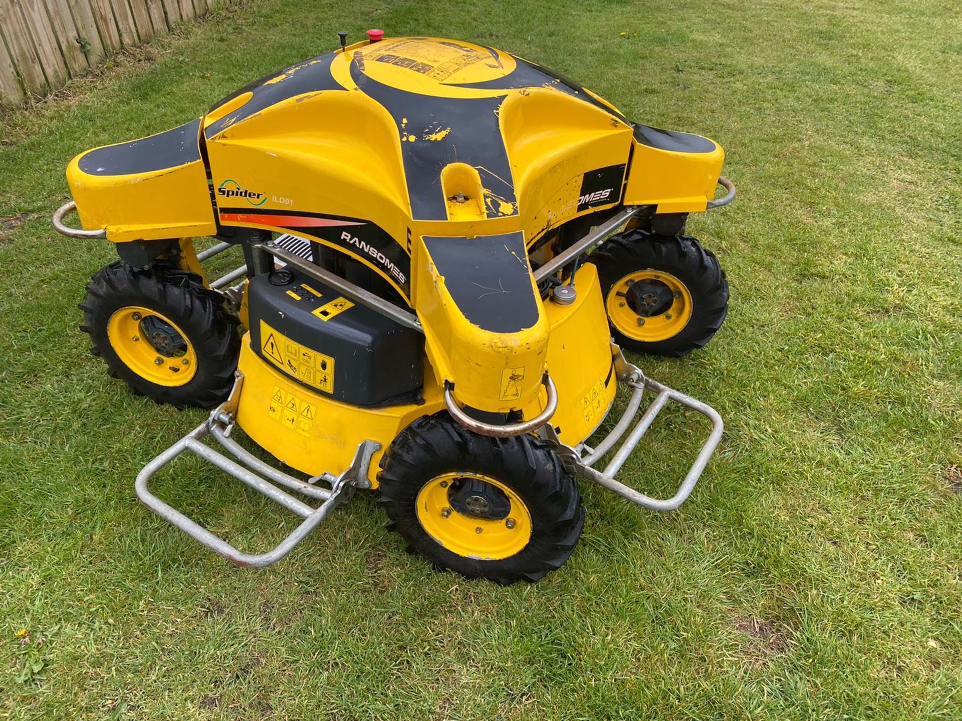 RANSOMES ILD01 SPIDER BANKING MOWER LOCATION NORTH YORKSHIRE - Image 3 of 5