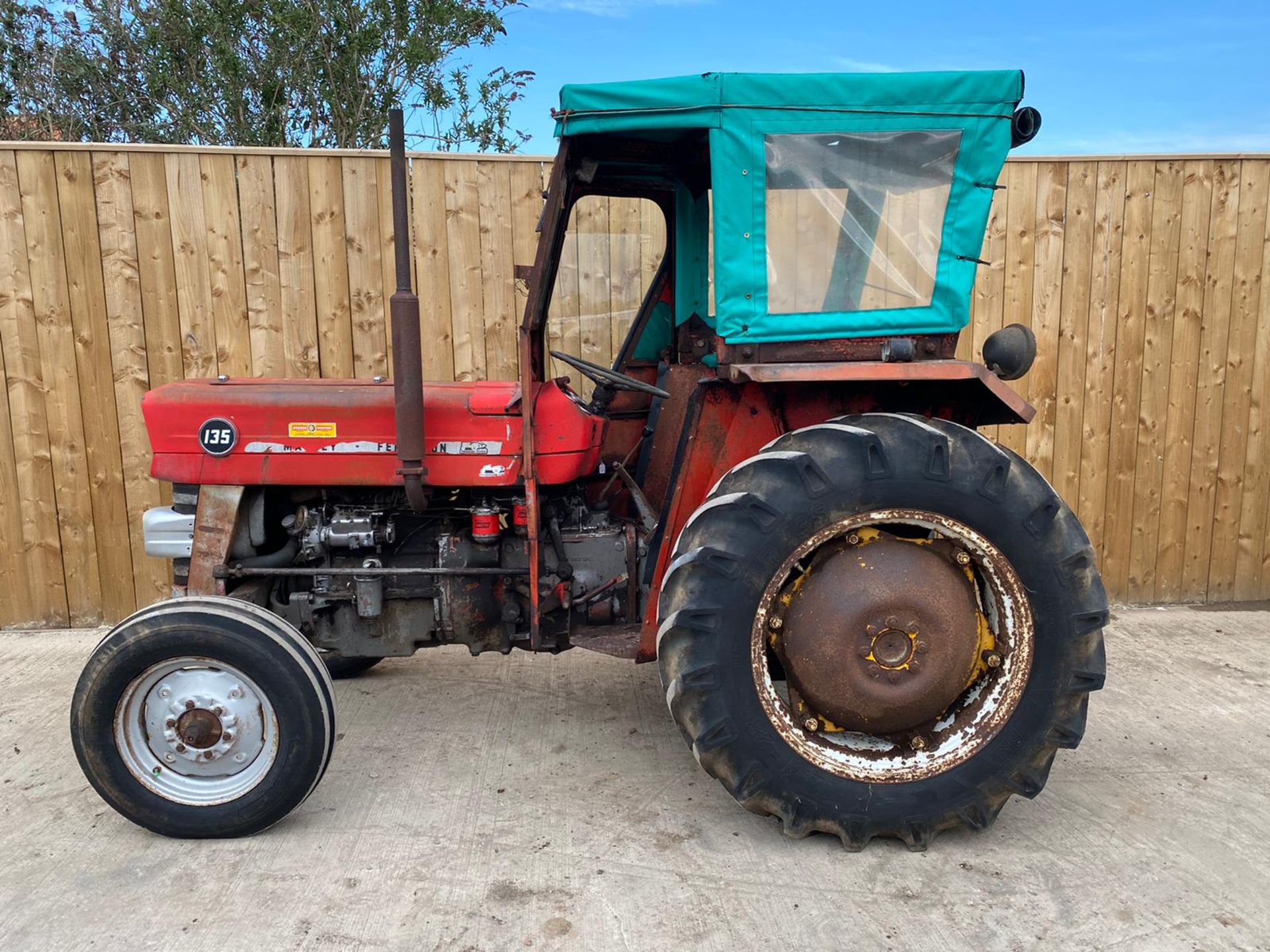 1970 MASSEY FERGUSON 135 DIESEL TRACTOR LOCATION NORTH YORKSHIRE