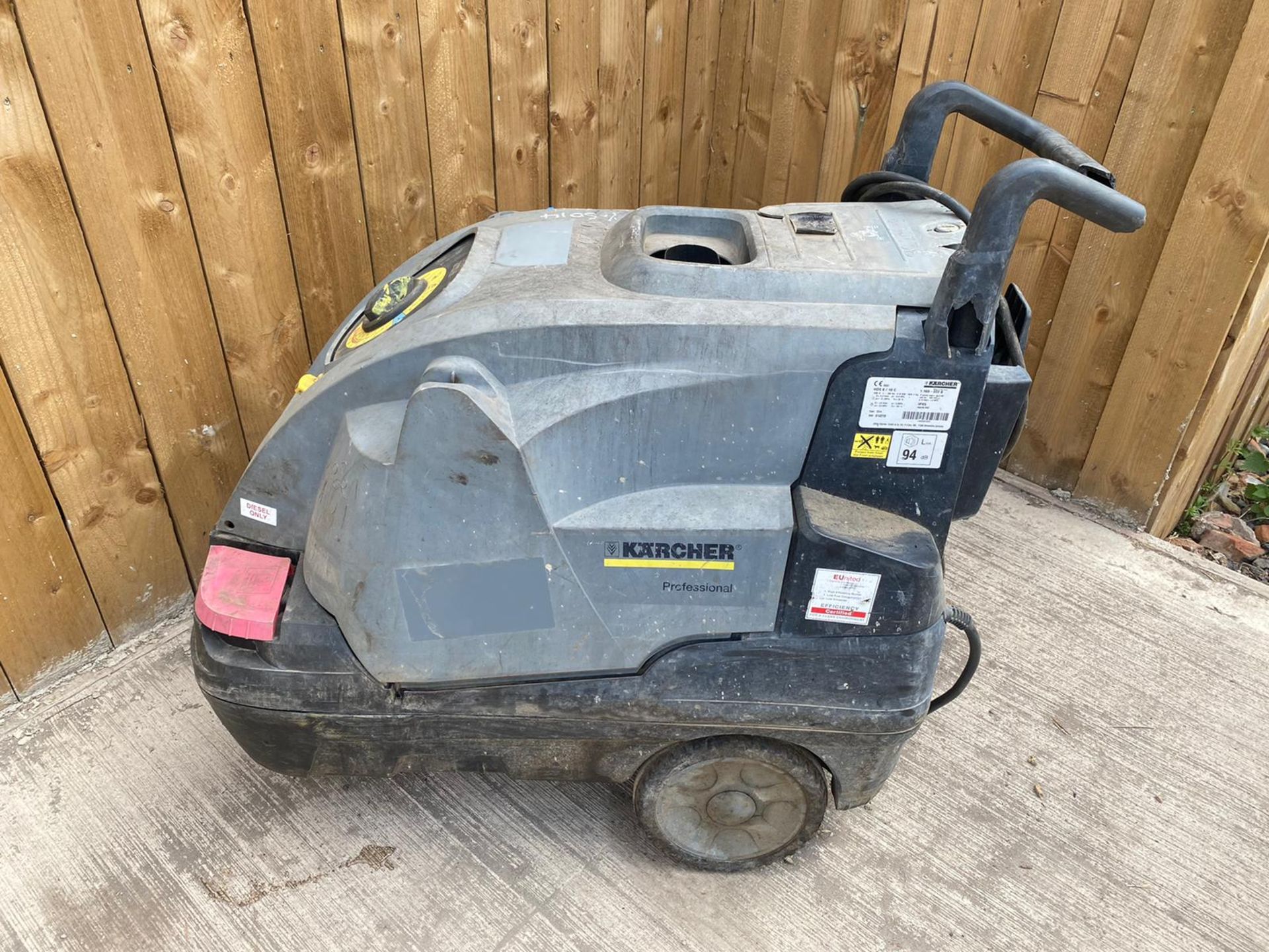 2014 KARCHER HDS6/10C DIESEL STREAM CLEANER 110V LOCATION NORTH YORKSHIRE