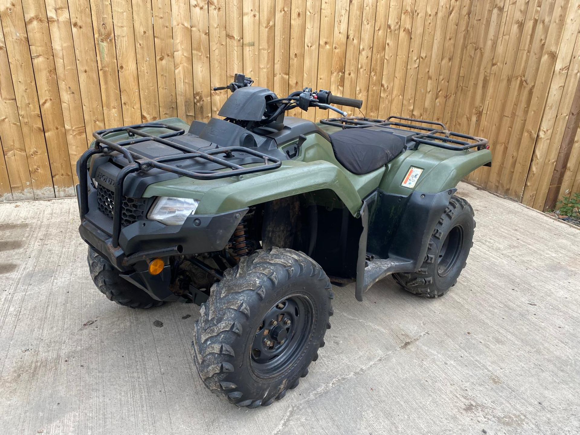 2014 HONDA TRX420 QUAD 4X4 LOCATION NORTH YORKSHIRE - Image 5 of 7