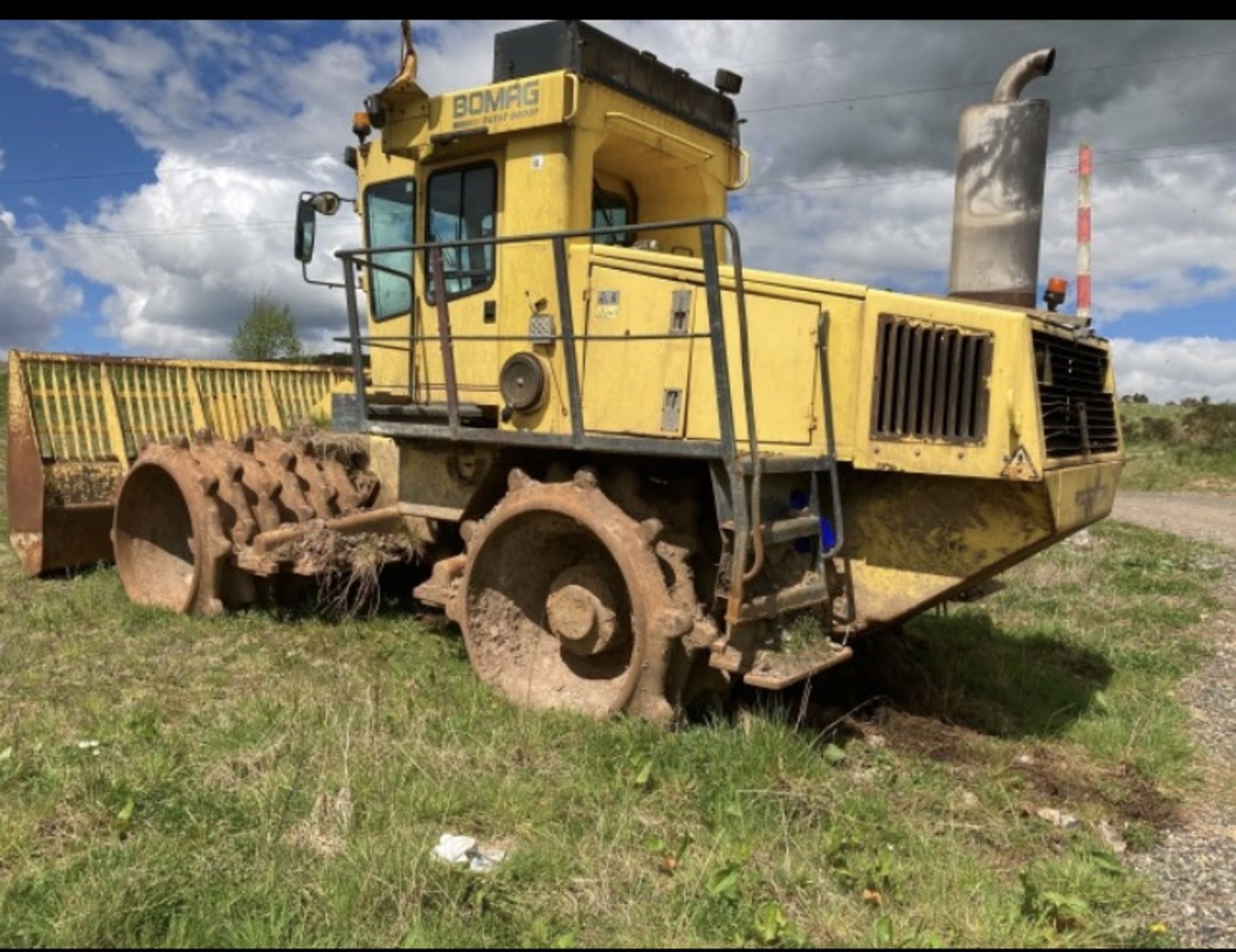 UNRESERVED BOMAG BC772RB WASTE COMPACTOR ** NO RESERVE ** - Image 3 of 4