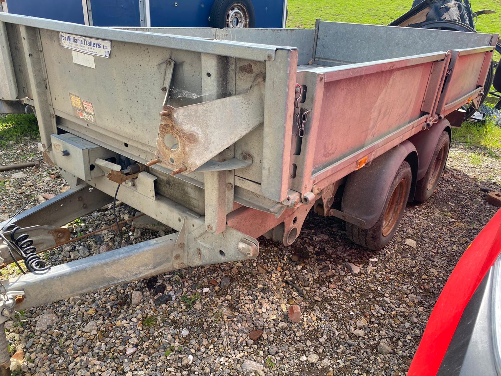 IFOR WILLIAMS TT3017 TIPPING TRAILER LOCATION NORTH YORKSHIRE