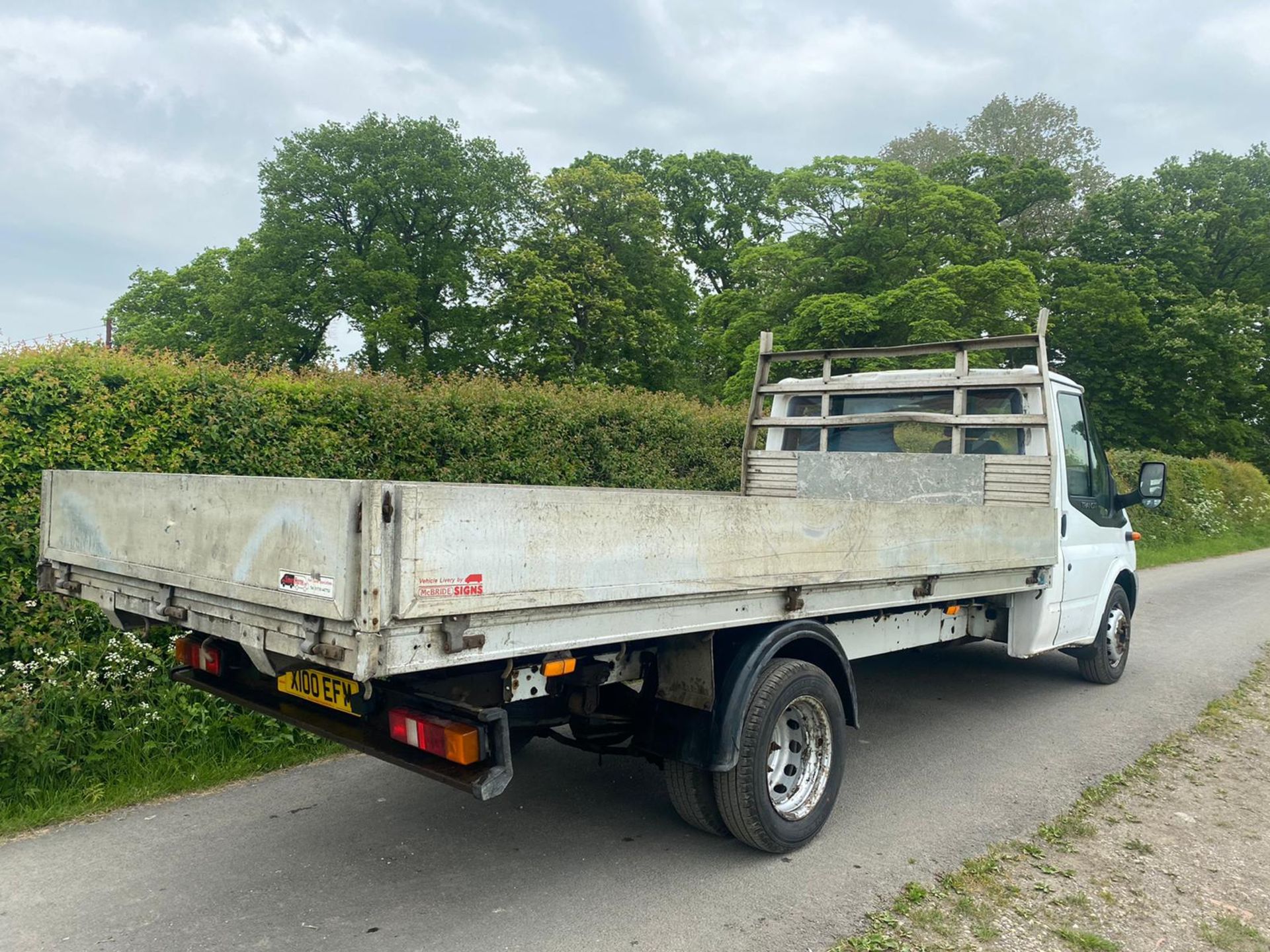 2008 FORD TRANSIT LWB PICK UP TRUCK LOCATION NORTH YORKSHIRE - Image 4 of 6