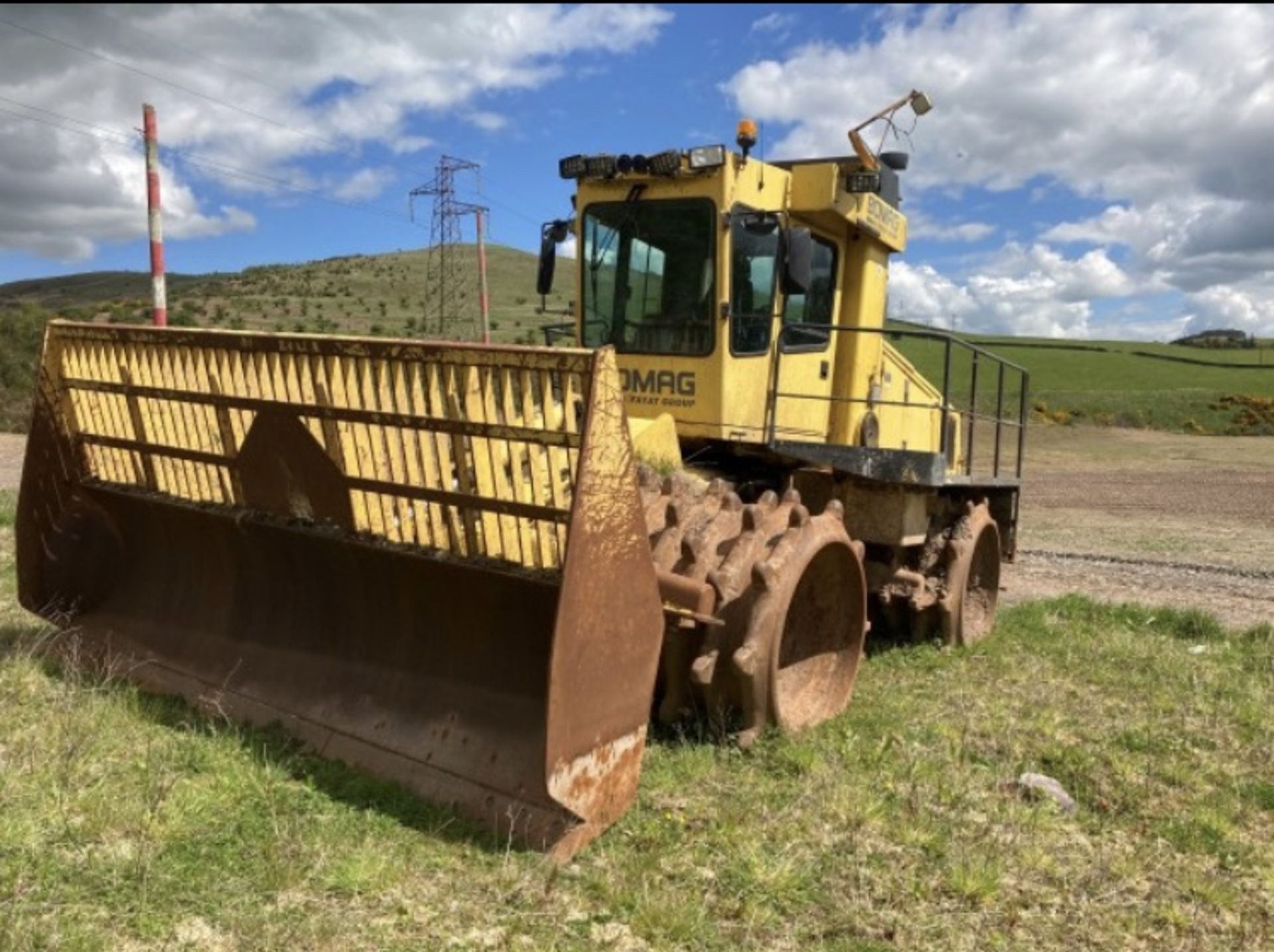 UNRESERVED BOMAG BC772RB WASTE COMPACTOR ** NO RESERVE ** - Image 2 of 4