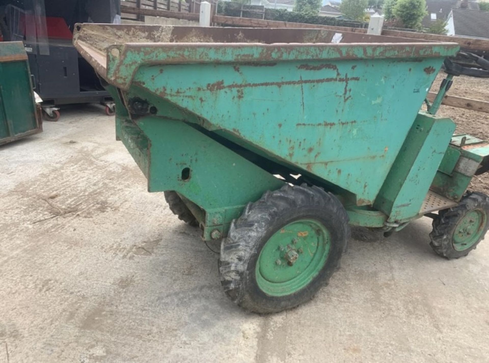 AUSA 4X4 DIESEL HI TIP DUMPER LOCATION N IRELAND - Image 4 of 5