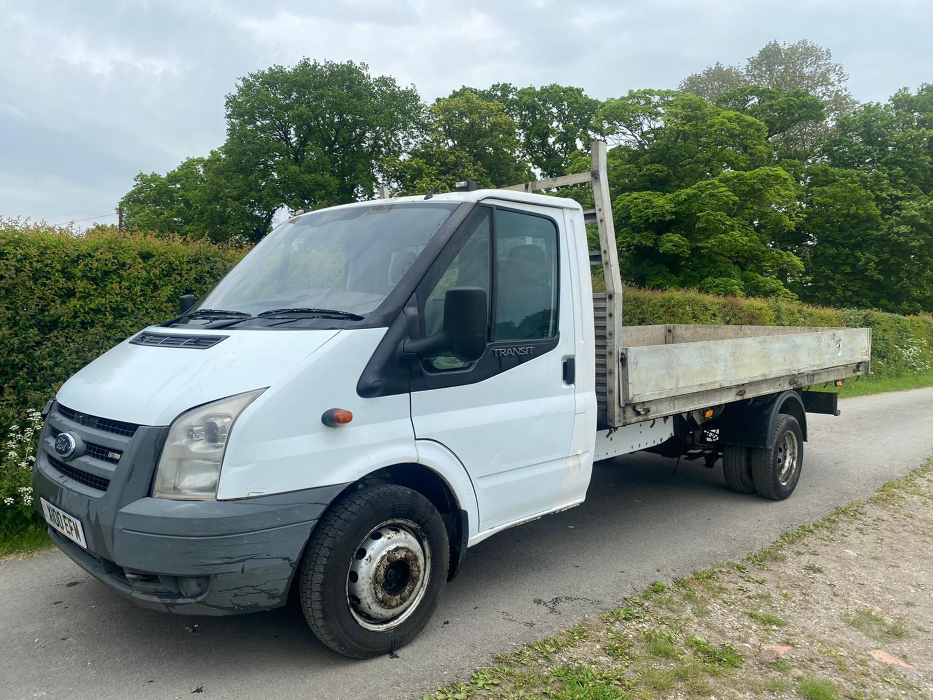 2008 FORD TRANSIT LWB PICK UP TRUCK LOCATION NORTH YORKSHIRE - Image 2 of 6