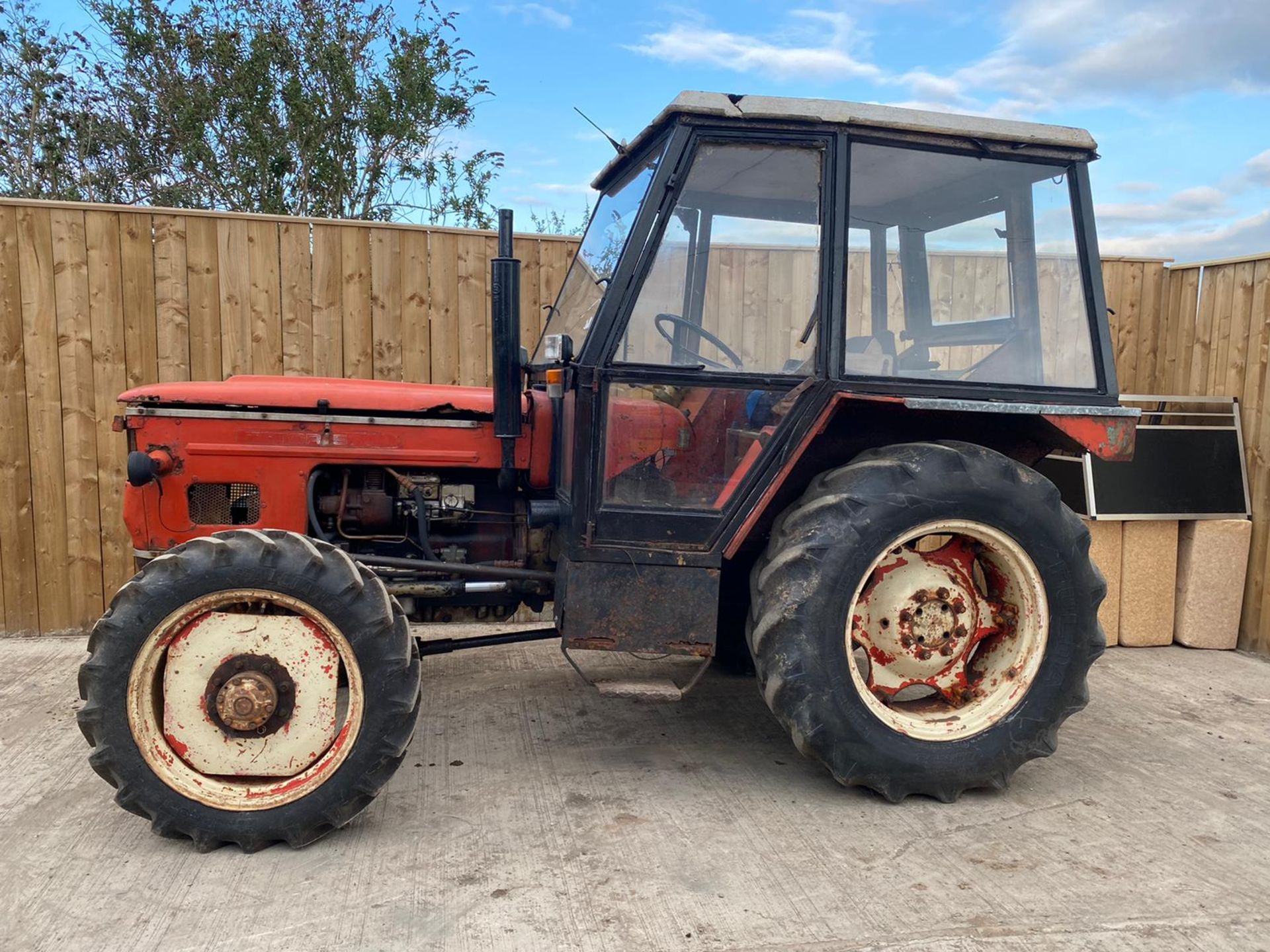 ZETOR 4WD DIESEL TRACTOR LOCATION NORTH YORKSHIRE - Image 3 of 6