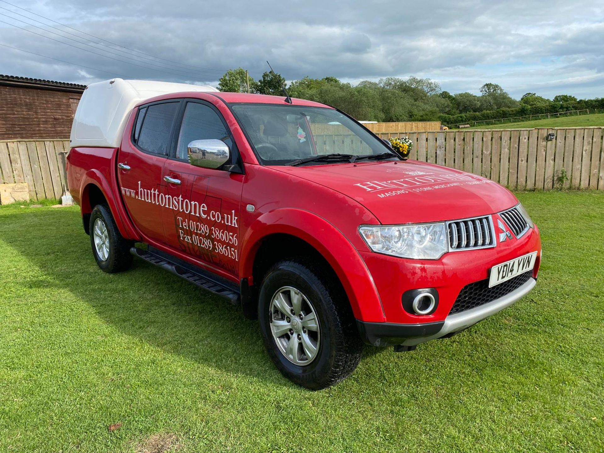 2014 MITSUBISHI L200 TROJAN LOCATION N YORKSHIRE. - Image 2 of 7