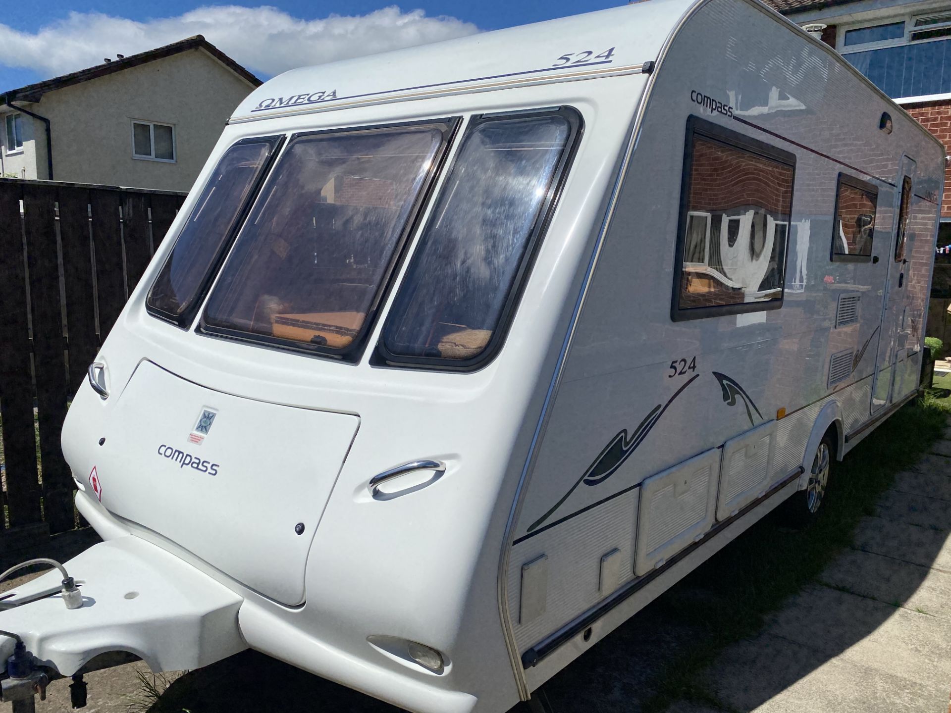 Compass Omega 524 4 berth caravan Location NORTH YORKSHIRE